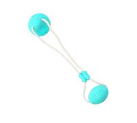 Juguete Interactivo para Perros - Balón de fútbol con Fuerte, Bola de tracción elástica de Goma Natural, Bola para Masticar para el Cuidado, Juego de Entrenamiento de Perros Duradero |