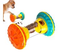 Juguete interactivo para perros con un dispensador de golosinas - Dispensador de comida ajustable - Juguetes de trabajo para perros - Para entrenamiento, camping, exterior, apartamento