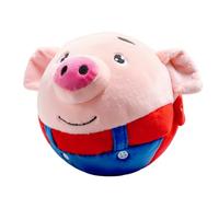 Juguete interactivo para perros, saltador automático con rebote, chirrido, grabación de voz y música para mantenerlos ocupados, funda lavable a máquina para masticadores medianos y ligeros, regalo