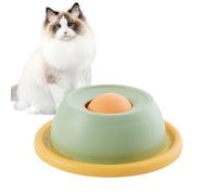 Juguete Interactivo para Perros y Gatos, Comedero Antideslizante para Aliviar la Ansiedad, Promover una Alimentación Saludable y Estimular Mentalmente a Mascotas Pequeñas y Medianas (Verde)