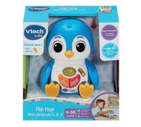 Juguete interactivo VTech Baby Flip Flap My Penguin 1-2-3 Números Música 9-36 meses