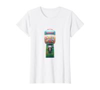 Juguete japonés Gachapon Gashapon Camiseta gráfica económica, Mujer, Blanco, S