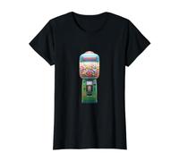 Juguete japonés Gachapon Gashapon Camiseta gráfica económica, Mujer, Negro, XL