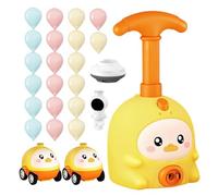 Juguete lanzador de globos: vehículo educativo, coche con globo impulsado por aire animal, juego de aprendizaje de física aerodinámica, kit de propulsión cinética de acción de bomba, accesorio de cien