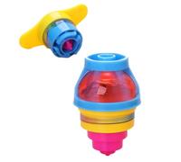 Juguete Lanzador de peonza giratoria: Juego de peonza con luz LED Intermitente, Mecanismo de Disparo de fácil Agarre, construcción de Duradero | El Entretenimiento Interactivo fomenta el jueg