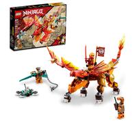 Juguete LEGO NINJAGO Kais Fire Dragon EVO 71762 para ni os con cobra y boa