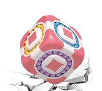 Juguete Mágico Antiestrés, De Dedo Giratorio 3x3 Cube - Spinner De Mano, Juego De Relajante, Juguetes Sensoriales para Niños, Cumpleaños, Rellenos De Cesta De Pascua