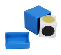 Juguete Mágico de Dados de Colores para Niños para Espectáculos Escénicos, Accesorio de Rendimiento Seguro y No Tóxico, 1 Unidad