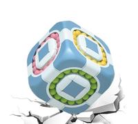 Juguete Mágico para Inquietos - Juguetes De Cubo Giratorios De Cuentas Mágicas Giratorias | Yemas De Los Dedos Juguetes Creativos para Regalos De Cumpleaños, Día De Los Niños Temporada Es