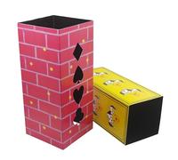 Juguete Mágico Que Desaparece - Juguete Magic House Truco | De La Casa De Trucos De Magia | Accesorios Creativos De Espectáculo De Magia | Flor Aparece Torre De Magia | Desaparecer El Tour De