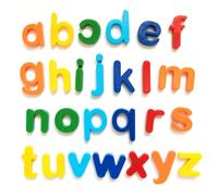 Juguete magnético con alfabeto, juego de imanes de aprendizaje inglés, herramienta de ortografía para educación temprana, decoración para nevera con letras de colores