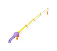Juguete magnético de caña de pescar - Caña de mango con forma de animal lindo, juego de baño extensible | Objeto de captura de agua para juego de simulación para niños pequeños, accesorio de