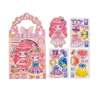 Juguete magnético para Vestir genérico - Objeto de colección imaginativo - Juguete magnético para Vestir para o Casas, aulas, coleccionistas, Alumnos, Edad