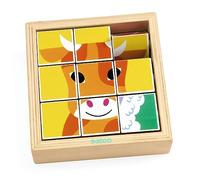 Juguete marca Djeco T&G. Modelo Rompecabezas Animoroll