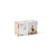 Juguete marca Modu. Modelo 14 tlg. Baukasten Starter-Set Modu Playsystem Curiosity von 0-6 Jahre - Sand Grey/Honey Yello