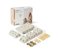 Modu Juguete Marca Modelo 20 tlg. Baukasten Starter-Setset Playsystem Explorer Von 0-6 Jahre - Sand Grey/Honey Yello