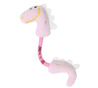 Juguete masticable de felpa para gatos - Diseño de dinosaurio de primavera, juguete masticable para la dentición de gatos Material resistente a las mordeduras | Muñeco de dentición suave para gatitos,