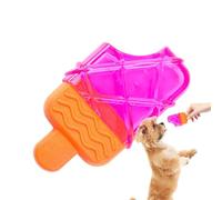 Juguete masticable Interactivo para Perros - dispensador de Silicona para Masticar, Juguete para morder para Cachorros Mayores, Estimulante Actividad Mental, Entretenimiento calmante