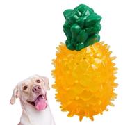 Juguete masticable para cachorros | Juguete masticable duradero y refrescante con mordedor y forma de fruta, juguete para perros congelable para collie, husky, caniche, labrador