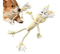 Juguete masticable para cachorros, limpieza de dientes, juguete de cuerda para tirar de la guerra para perros, para razas pequeñas, medianas y grandes, interiores y exteriores, sala de estar, balcón