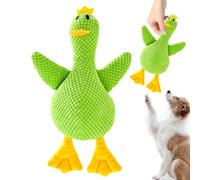 Juguete Masticable Para Cachorros - Muñeco De Pato Chillón De Peluche, Animal De Peluche Interactivo, Compañero De Dentición Suave | Durable Entrenamiento Interior Al Aire Libre Viaje Hora De Dormir J