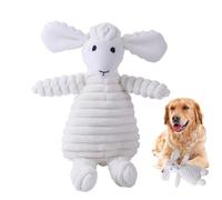 Juguete masticable para dentición para perros, juguete masticable para perros pastor, juguete para morder para perros - oveja de peluche para dentición y entretenimiento, juguete interactivo para