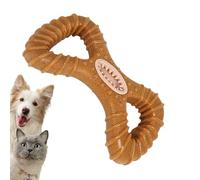 Juguete masticable para perro, de limpieza para el cuidado del cepillo de dientes para perros, suministros de masticación para cachorros, dispensador de alimentos para entrenamiento de animales