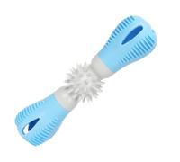 Juguete masticable para perros - 7.56x2.05in juguete de goma con mancuernas, tratamiento de dispensación de alimentos para, diseño masticador duro | Perro interactivo para perros grandes y medianos