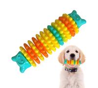 Juguete masticable para perros, alimentador lento, seguro, resistente a las mordeduras, juguetes masticables en forma de oruga, de masticar para perros, suministros de dentición para cachorros