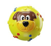 Juguete masticable para perros, bolas chirriantes resistentes al desgarro, juguete masticable para cachorros, para razas pequeñas y medianas al aire libre, hogar, parque, caminar, playa, césped