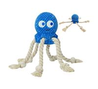 Juguete masticable para perros, juguete de mordedura para perros, juguete de peluche con diseño de animales marinos, resistente a las mordeduras, relleno de animales marinos, juguete de peluche para