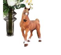 Juguete Modelo de Caballo: Mini Figura Animal, Estatua de PP, diseño equino Realista con Textura Detallada | Pieza de exhibición Decorativa para niños Que aprenden a Jugar y decoración de la