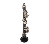 Juguete Modelo de Clarinete, Juguete Modelo de Clarinete en Miniatura de 3.15 Pulgadas para Instrumentos Musicales de Cumpleaños Familiares