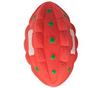 Juguete Molar Forma de Fruta para Perros, Resistente al Desgaste, Portátil | Tpr Rojo, Ejercicio y Estímulo de Caza, para Perros Medianos y Pequeños