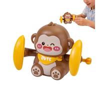 Juguete Mono Rampa - Animal mecánico sin pila para montar | Juguetes mecánicos para remolques y bebés | Regalo para, niñas, cumpleaños, vacaciones y