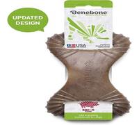 Juguete mordedor Benebone Dental Chew Bacon color Marrón