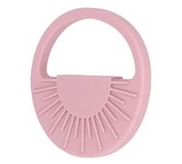 Juguete Mordedor de Silicona para bebé, Mordedor Molar Infantil Fácil de Sostener, para Calmar las Encías y las Necesidades de Succión con Integrado (007 rojo lavanda)