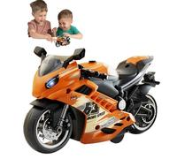 Juguete Moto - Moto Sonido Luz | Modelo Simulación ABS | Faro Sonido Motor Efectos | Mini Motos Carreras Niños Aprendizaje Juego Creativo