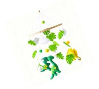 Juguete Móvil Para Cuna De Bebé Fieltro Dinosaurio Antes Dormir Decoración Relajante Y Guardería Adecuado Cuna Dinosaurio 0 A 12 Meses