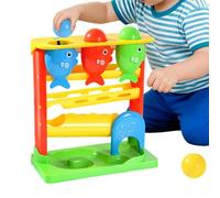 Juguete Musical de Caída de Pelotas Rodantes - Desarrollo de Motricidad Fina Iluminado - Juguete Educativo Bolas Deslizantes con Música - para Jardín de Infancia y Preescolar Niños Niñas