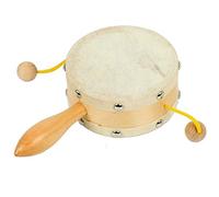 Juguete musical infantil TAMBOR DE ORACIÓN con 2 membranas y bolas golpeadoras Niños + 3 años