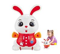 Juguete Musical,Juguete con Luces y música - Conejo Juguete Educativo para niños - Caminando moviendo el Conejito para el Desarrollo 'Inteligencia musi
