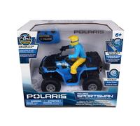 Juguete NKOK Polaris 1:8 RC Sportsman XP 1000 con Turbo Boost y Rider (Los colores pueden variar) (81435)