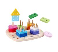 Juguete Ordenador De Formas | Tabla Geométrica Educativa | Juego De Clasificación y Formas | Para Niños Casa Escuela 'Infancia Movimientos Sala Juegos Aprendizaje Desarrollo