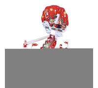 Juguete Papá Noel Trepador - Juego Pista Eléctrico Control Remoto Luz LED & Música | Ascenso Escaleras Automático Santa Claus - para Niños Chicos Infantes Escritorio Dormitorio Sala Estar