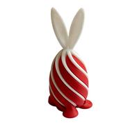 Juguete para aliviar el estrés de conejitos de Pascua con impresión 3D en colores vibrantes, perfecto para decoración de vacaciones y regalo, decoración colorida de Pascua