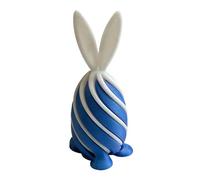 Juguete para aliviar el estrés de conejitos de Pascua con impresión 3D en colores vibrantes, perfecto para decoración de vacaciones y regalo, decoración colorida de Pascua