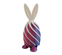 Juguete para aliviar el estrés de conejitos de Pascua con impresión 3D en colores vibrantes, perfecto para decoración de vacaciones y regalo, decoración colorida de Pascua