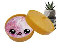 Juguete para apretar moño con purpurina, bola sensorial antiestrés, juguete para moño de 3.35 x 2.17 pulgadas con textura suave, juguetes antiestrés de gel resistente, aliviador de estrés con diseño b