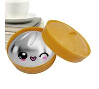 Juguete para apretar moño con purpurina, bola sensorial antiestrés, juguete para moño de 3.35 x 2.17 pulgadas con textura suave, juguetes antiestrés de gel resistente, aliviador de estrés con diseño b
